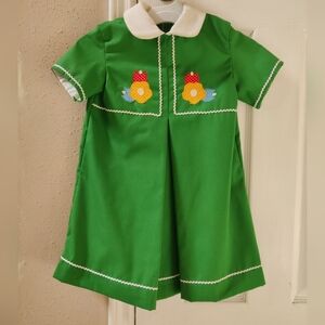 Vintage 1970s Saks Fifth Avenue Sylvia Whyte Dress with Flowers 💐💐